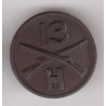 Disque de col 13ème Régiment d'Infanterie Compagnie H