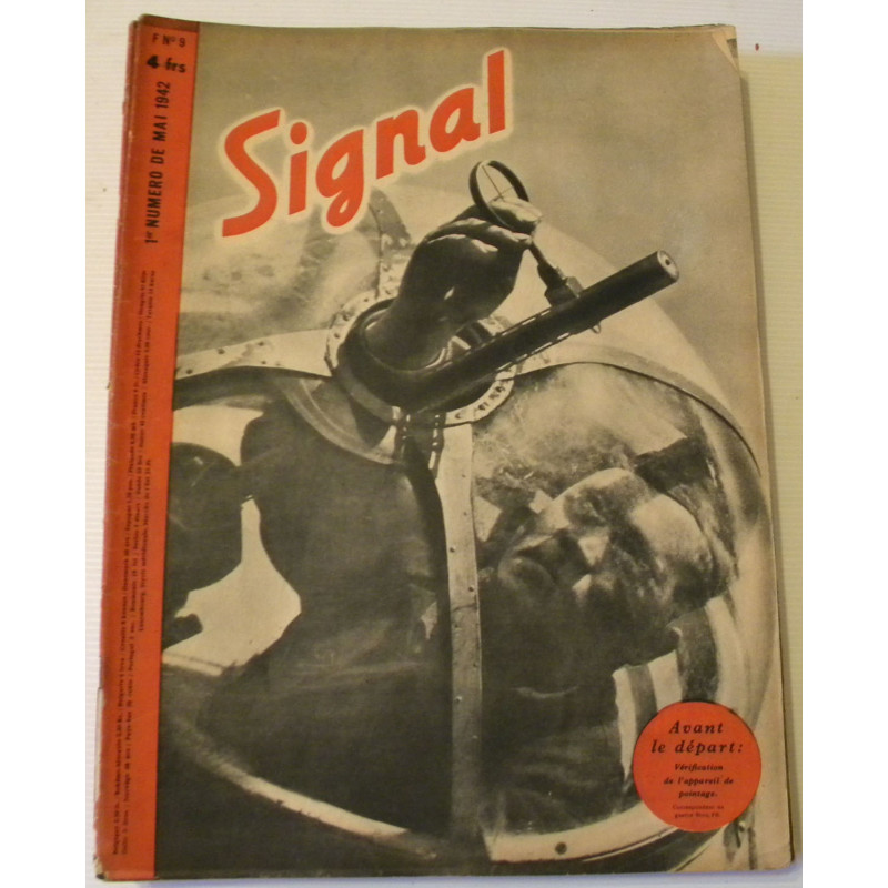 Magazine "Signal" Edition française : 1er Numéro de Mai 1942