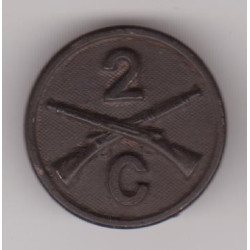 Disque de col 2ème Régiment d'Infanterie Compagnie C