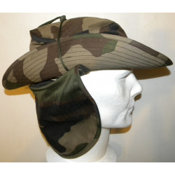 Chapeau de brousse à couvre-nuque Armée française centre-europe NEUF