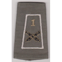 Fourreau d'épaule du 1er Régiment d'Artillerie Listel blanc