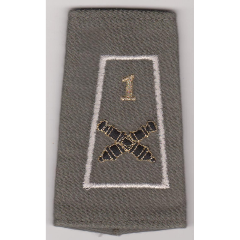 Fourreau d'épaule du 1er Régiment d'Artillerie Listel blanc