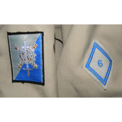 Veste TDF Femme Artillerie + Insigne SMITER + Losange du 6ème Régiment du Matériel NEUVE