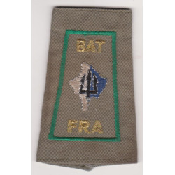Fourreau d'épaule BAT FRA 35ème et 152ème Régiments d'Infanterie d'Infanterie - 4ème Compagnie - Kosovo