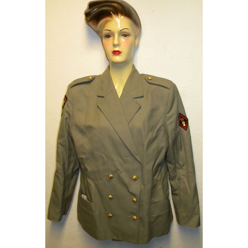 Veste TDF Femme Infanterie 7ème Division Blindée + Losange 35ème Régiment d'Infanterie sous-officier/officier NEUVE