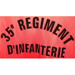 Survêtement complet Rouge Blanc et Noir 35ème Régiment d'Infanterie