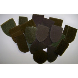 Support velcro pour patch Bundeswehr Heer