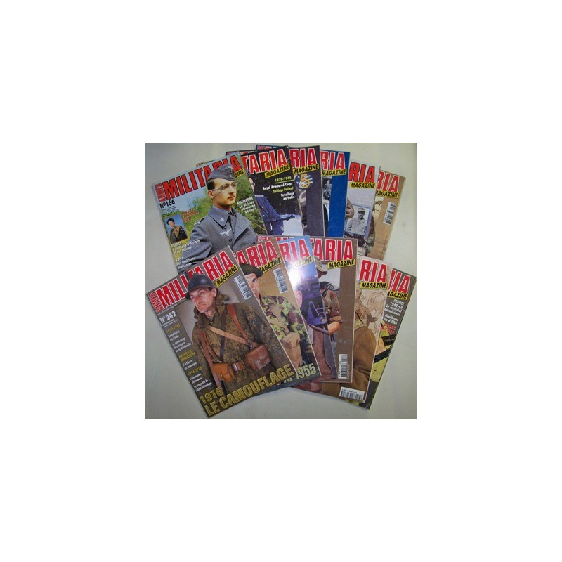 Magazine "Armes Militaria" du N°101 au N° actuel