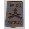 Fourreau d'épaule de la 1ère Batterie du 8ème Régiment d'Artillerie