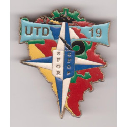 U.T.D. Division Salamandre - SFOR - 19ème mandat matriculé