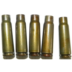 Lot de 5 étuis de cartouches 7,62x39mm de Kalashnikov AK47