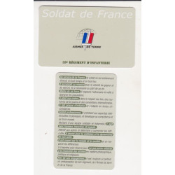 Code d'Honneur du Soldat de France - 35ème Régiment d'Infanterie