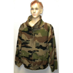 Veste en laine polaire camouflage Centre-Europe Occasion