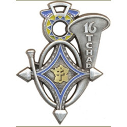 16ème Groupe de Chasseurs - TCHAD - Croix d'Agadès - Matriculé