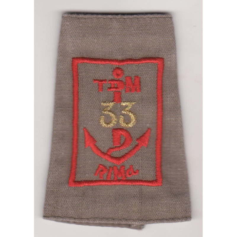 Fourreau d'épaule 33ème Régiment d'Infanterie de Marine - 2ème Compagnie