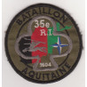 Ecusson Bataillon Aquitaine - 35° Régiment d'Infanterie en Afghanistan