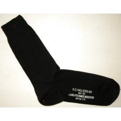 Paire de Chaussettes noires Années 50/60 NEUVE (1)