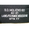 Paire de Chaussettes noires Années 50/60 NEUVE (1)