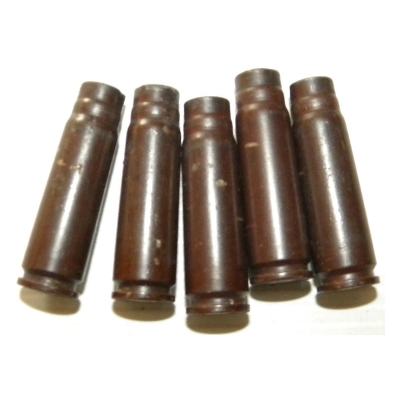 Lot de 5 étuis de cartouches 7,62x39mm de Kalashnikov AK47 (2)