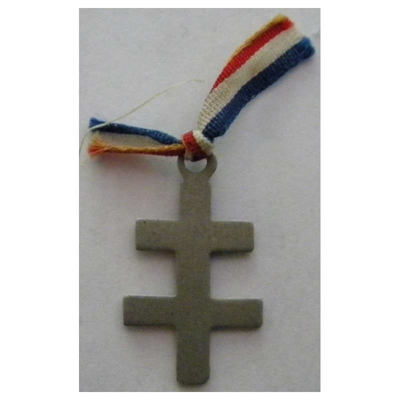 Insigne Patriotique Croix de Lorraine