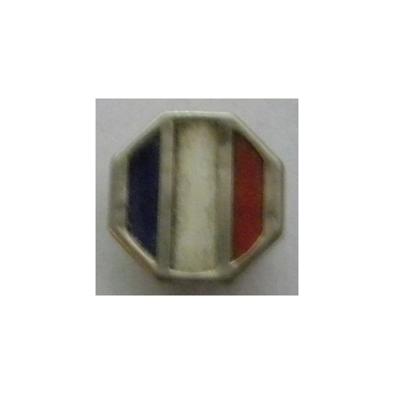 Insigne Patriotique : boutonnière tricolore