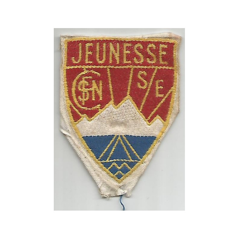 Insigne tissu S.N.C.F. Jeunesse Sud Est