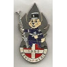 Pin's Albertville 1992 argent - Gendarmerie Nationale