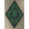 Losange de bras de Légionnaire du Rang 3ème Régiment Etranger d'Infanterie - Légion Etrangère Guyane