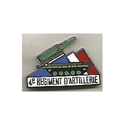 Pin's 4ème Régiment d'Artillerie - Lance-missiles nucléaires