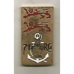Réduction pin's Insigne 71ème Régiment du Génie