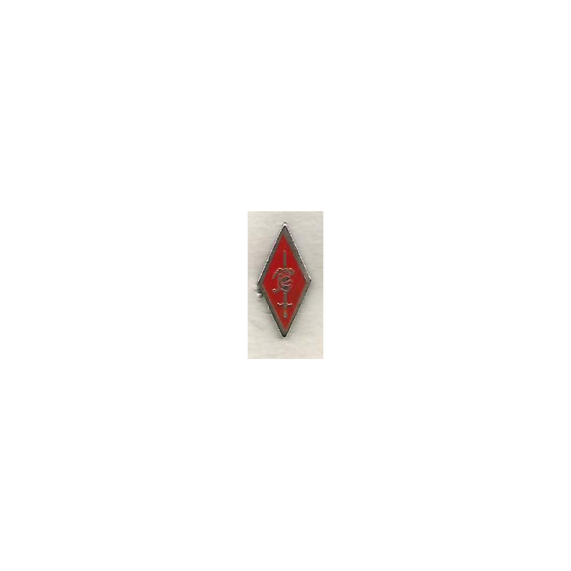 Réduction pin's Insigne 63° Division Militaire Territoriale - 10° Division Blindée (1)