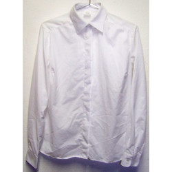 Chemisier blanc sans poches Femme Armée française Occasion
