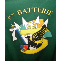 Sweat-Shirt 3ème Batterie 1er Régiment d'Artillerie