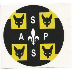 Autocollant : Association de Sauvegarde du Patrimoine Scout - ASPS
