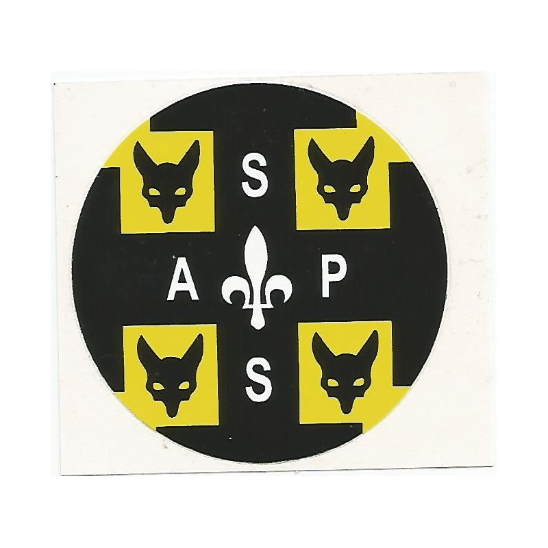 Autocollant : Association de Sauvegarde du Patrimoine Scout - ASPS