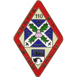 110ème Régiment d’Infanterie - Modèle Losange - Retirage 2014