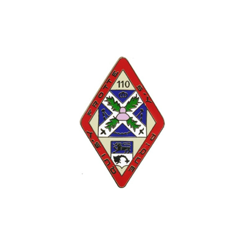 110ème Régiment d’Infanterie - Modèle Losange - Retirage 2014