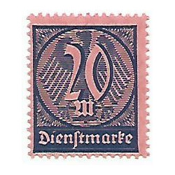 Timbre fiscal 20 Mark aigle impérial NEUF