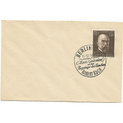 Enveloppe 1er Jour 12+38 Reichspfennig Robert Koch - 1943