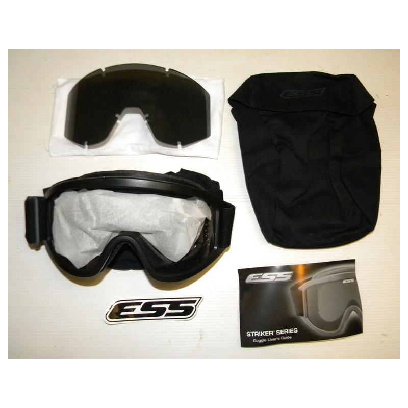 Masque balistique noir complet ESS Striker Series NEUF