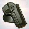 Holster Pistolet IMI Défense kaki pour PA MASG1 / Beretta 92 / 96 et M9 Armée Française
