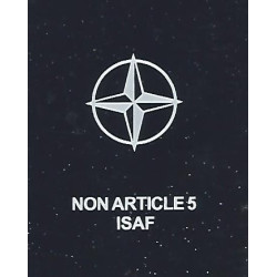 Boite écrin de Médaille OTAN : Non Article 5 - ISAF / Guerre Afghanistan
