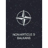Boite écrin de Médaille OTAN : Non Article 5 - BALKANS / Guerre Ex-Yougoslavie