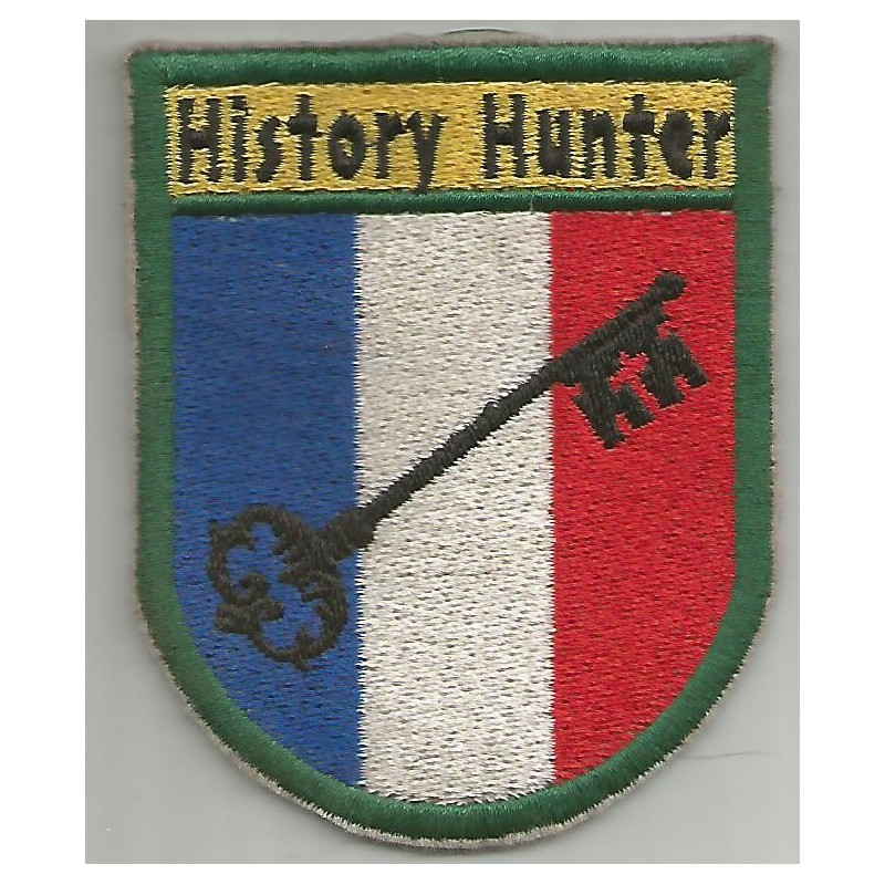 Patch brodé History Hunter - Chasseur d'Histoire