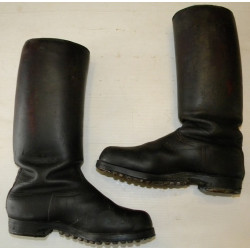 Paire de bottes troupe paramilitaire cloutées-ferrées / NSKK - SA