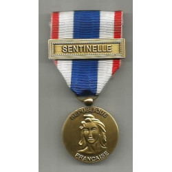 Médaille Protection Militaire du Territoire - Opération Sentinelle - Vigipirate (2) (AB)