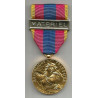 Médaille Défense Nationale "Or" 2ème Type doré + agraphe "Matériel" 2ème Type