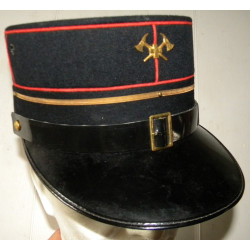 Képi de Pompier Suisse Lieutenant 1er Type