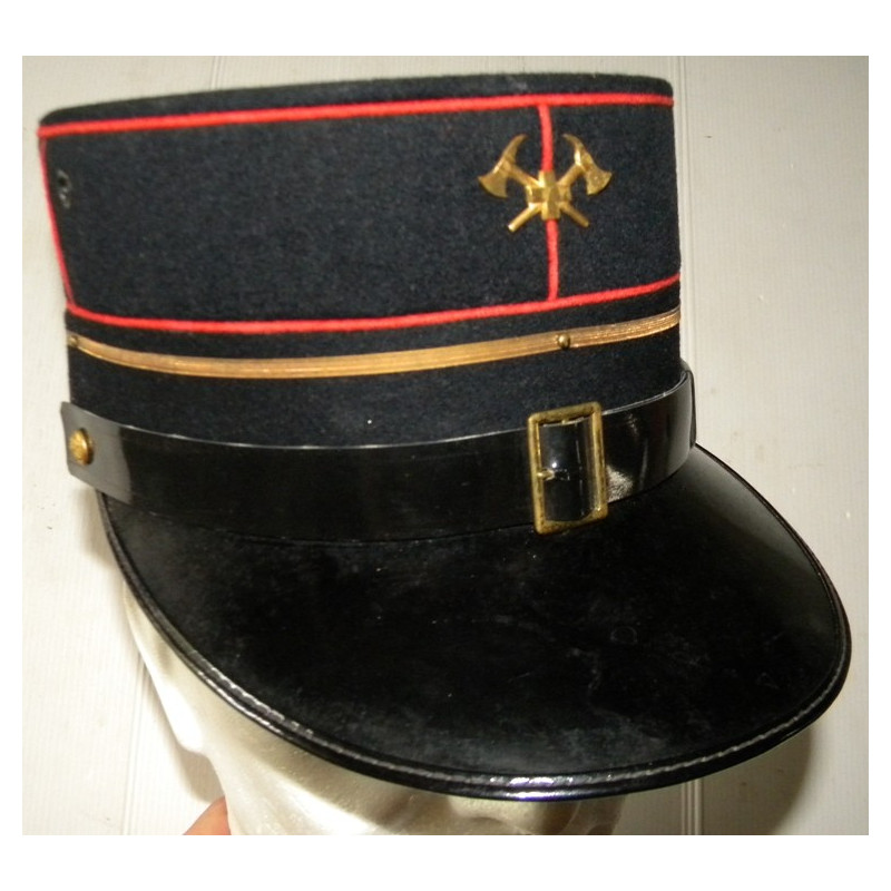 Képi de Pompier Suisse Lieutenant 1er Type