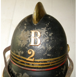 Casque de Capitaine Pompier Suisse B 2 Modèle 1890